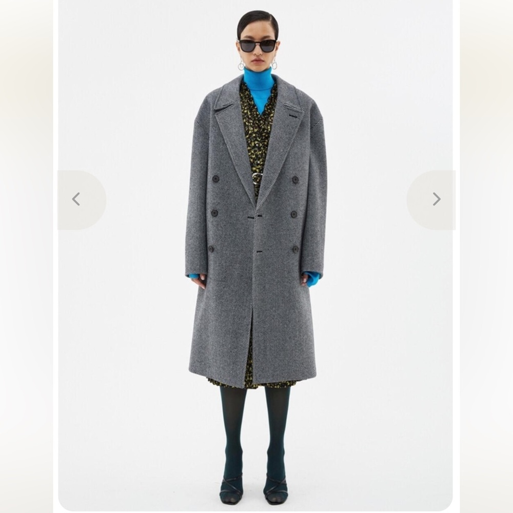 Cashmere New Jonas Oversized Coat HERRINGBONE
